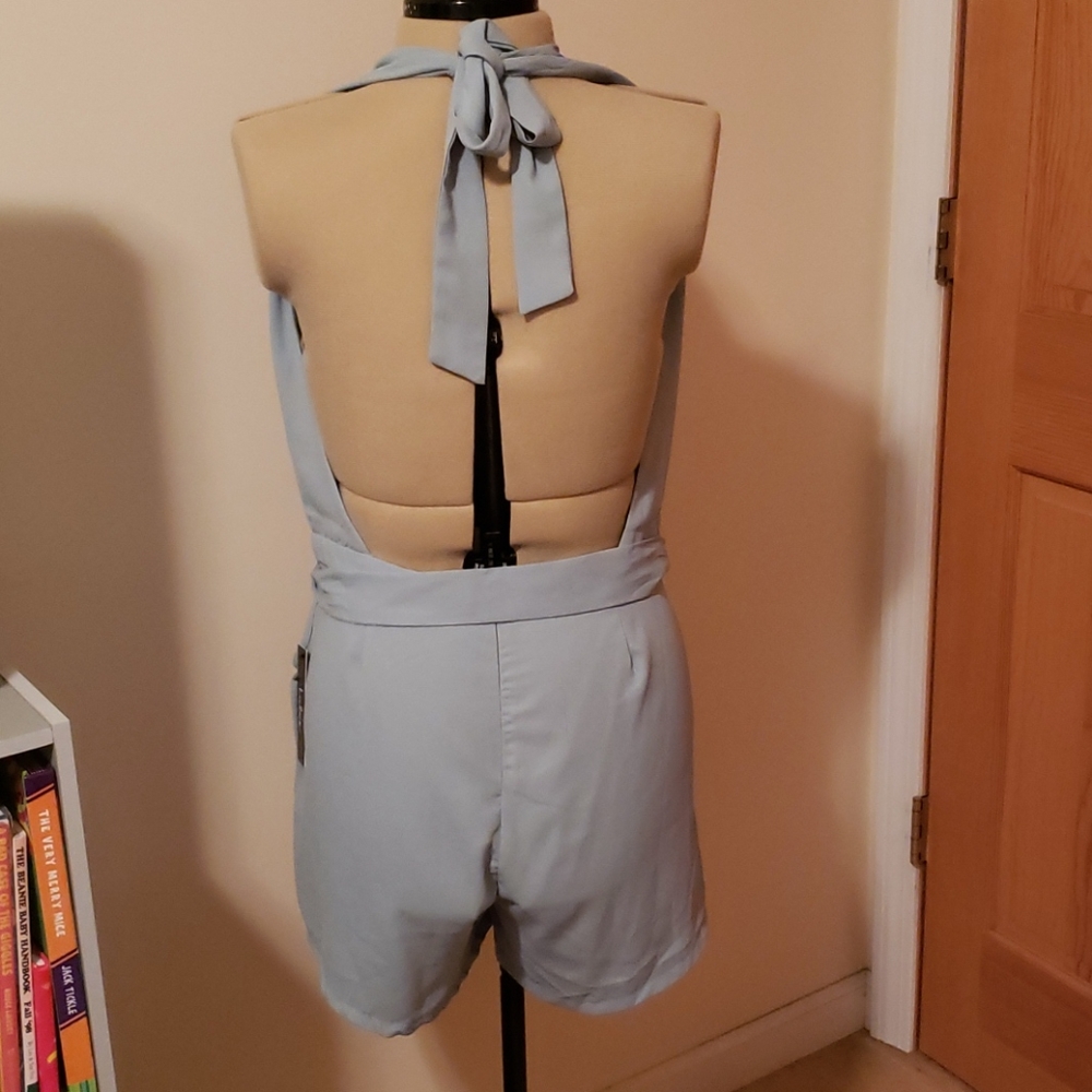 Lulu's XL Sage Halter Romper NWT - Picture 8 of 14